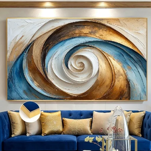 Tornado Doré et bleu