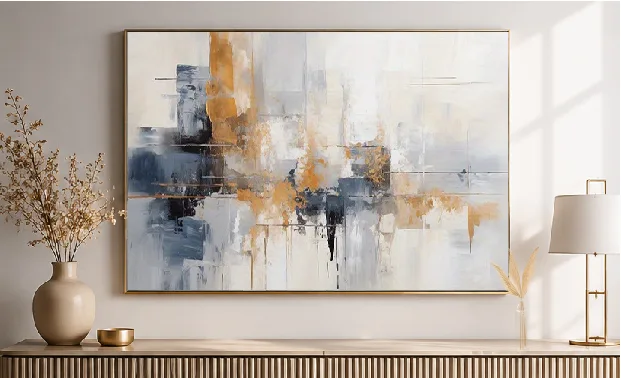 Golden Blue Art
