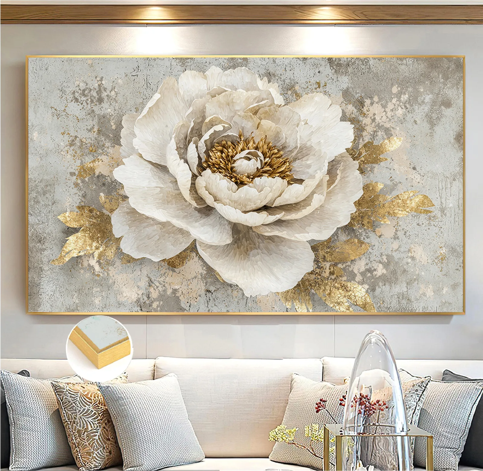 Fleurs d'Or et de Gris