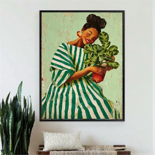La Femme à la Plante