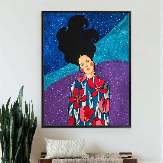 Colorful Woman