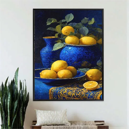 Symphonie Citronnée et Cobalt