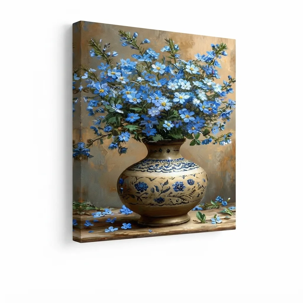 Floraison Bleue