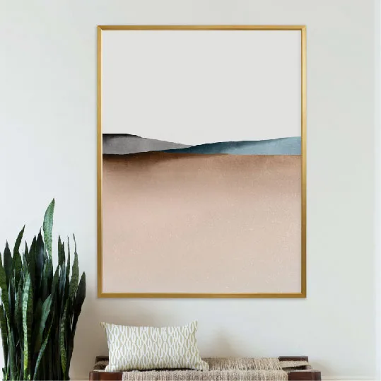Art Abstrait Beige