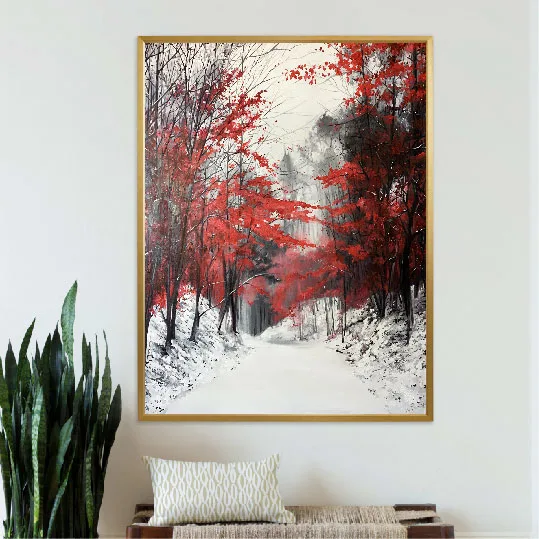 Nature et Paysage en Rouge 