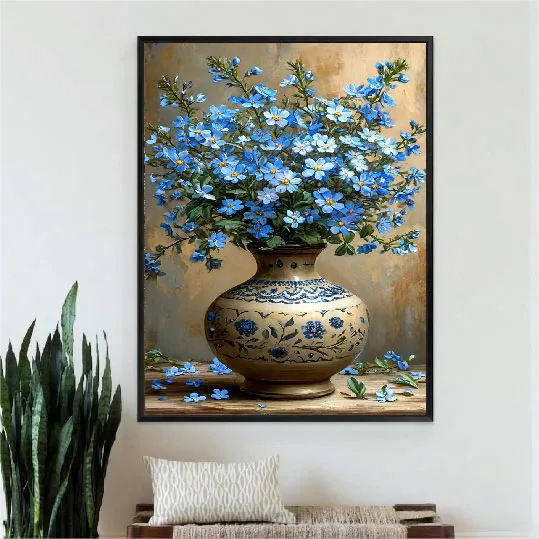 Floraison Bleue