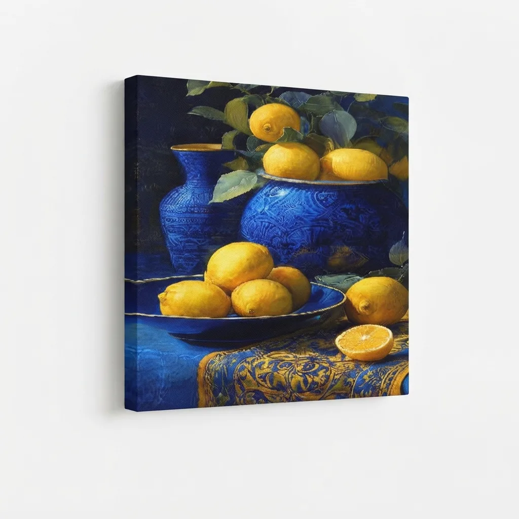 Symphonie Citronnée et Cobalt